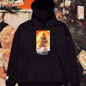 G59 Records Merry F*cking Christmas Hoodie - Rare Limited Edition - Black